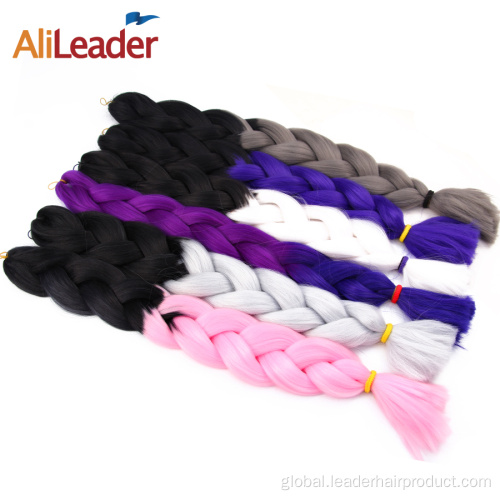 Synthetic Jumbo Hair Braid 30Inch 165G Synthetic Jumbo Ombre Braid Hair Extension Manufactory